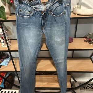 Abercrombie & Fitch Light Blue Skinny Jeans size 6L